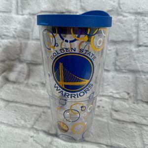 Golden State Warriors Tervis 16oz Tumbler With Travel Lid GSW Steph Curry